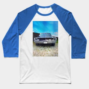 Watercolor of a vintage car Baseball T-Shirt